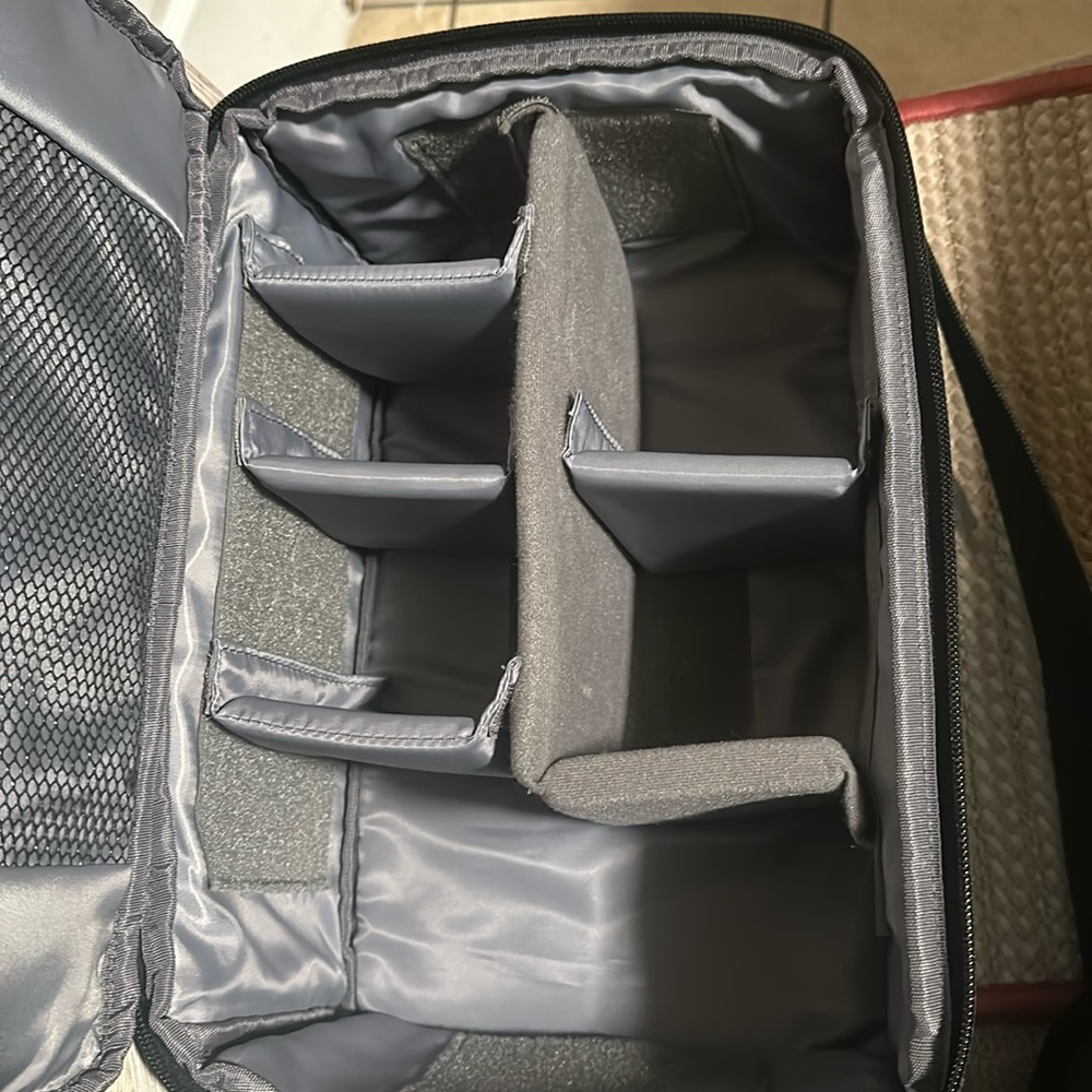 Camera lens bag